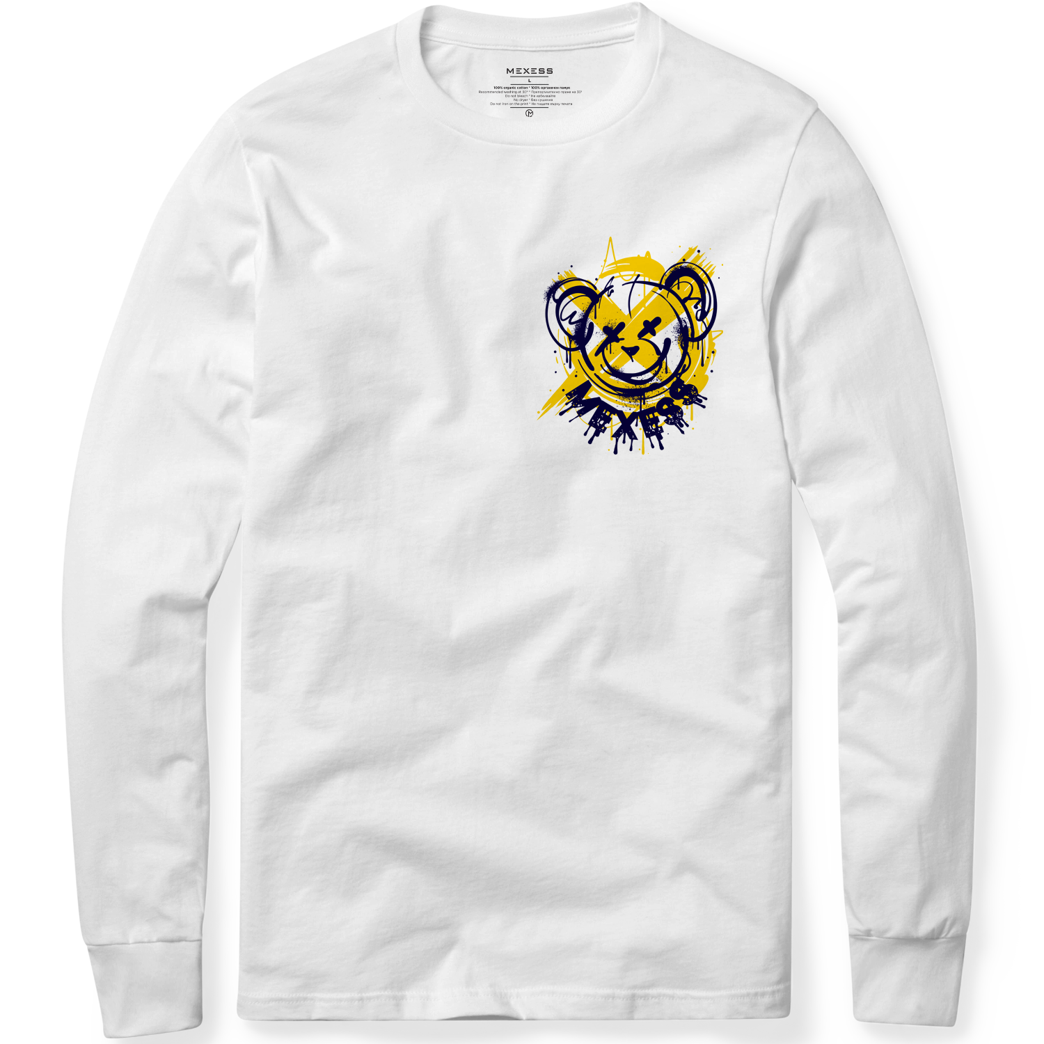 Long sleeve T-shirt с щампа