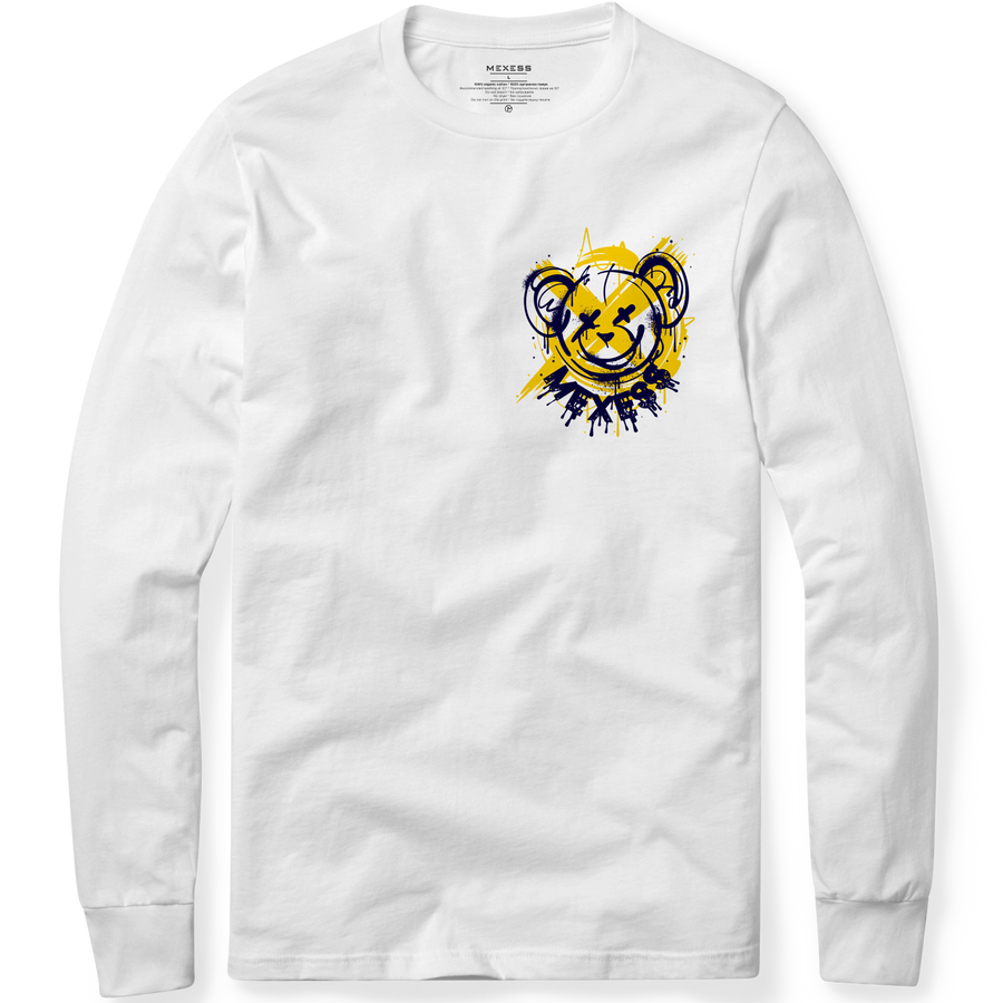 Long sleeve T-shirt с щампа