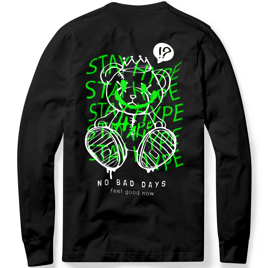 Long sleeve T-shirt с щампа