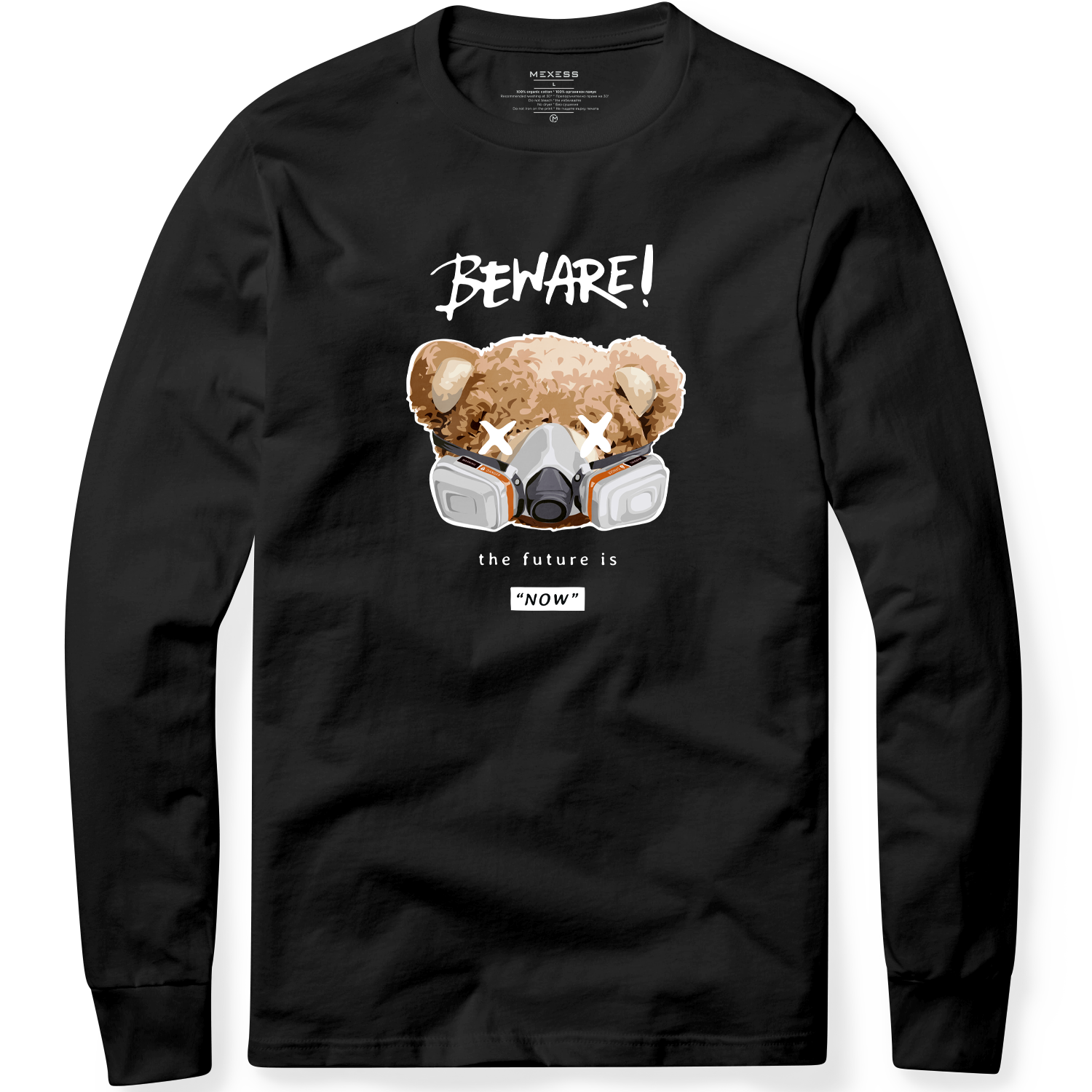 Long sleeve T-shirt с щампа