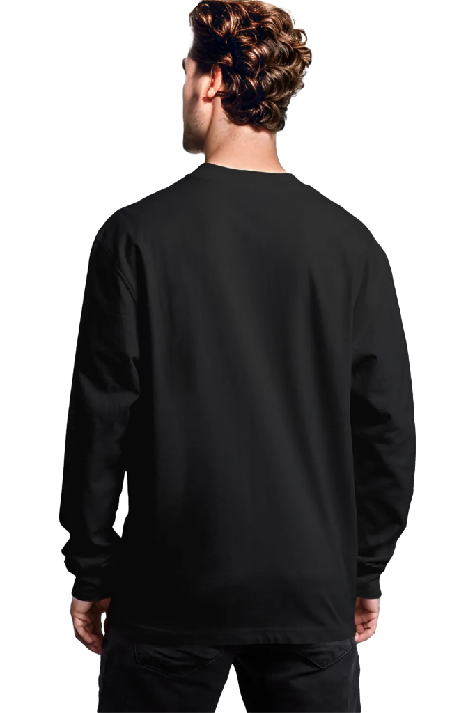 Long sleeve T-shirt с щампа