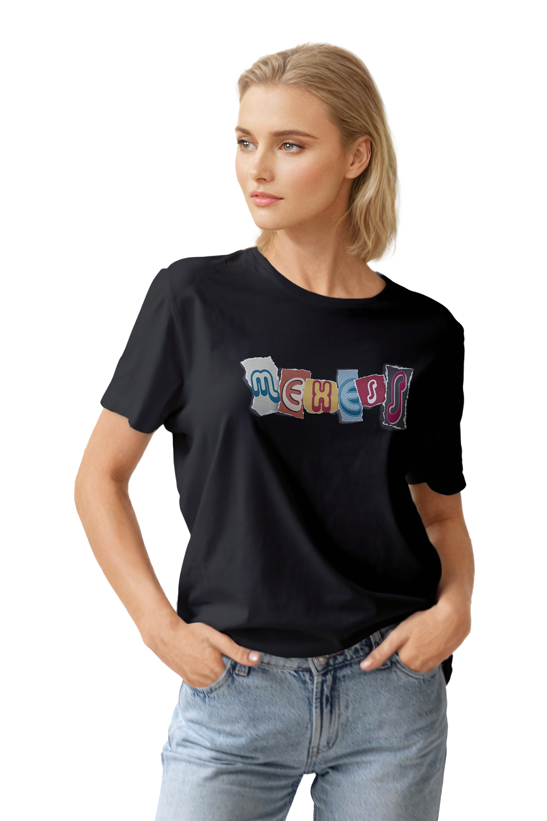 T-shirt с щампа