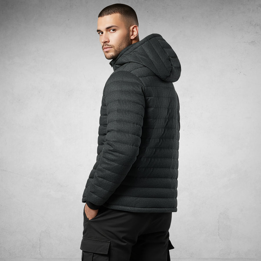 Core Wool-Like Puffer Jacket