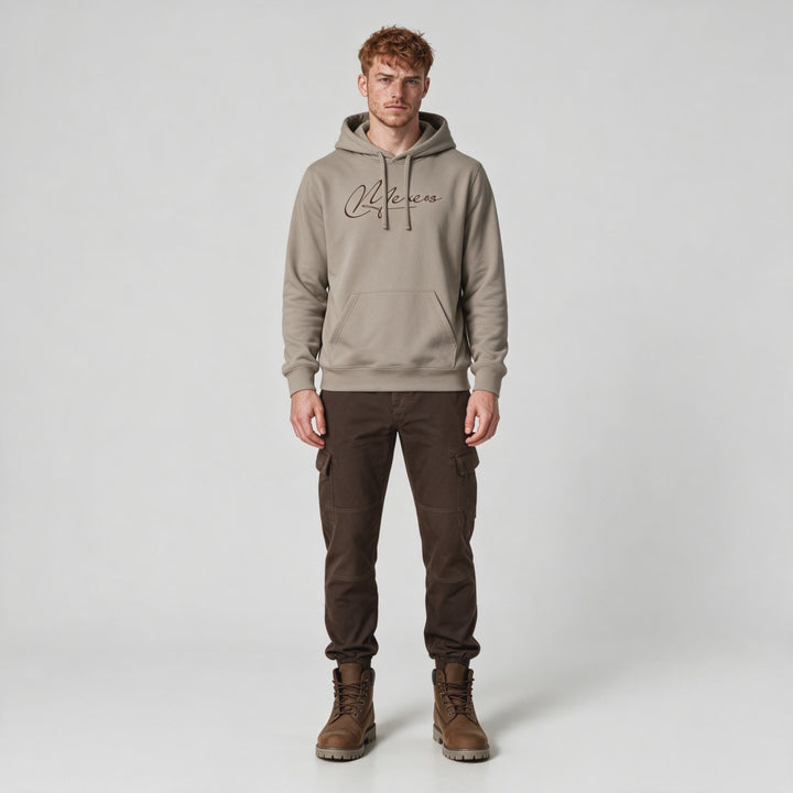 Hoodie i økologisk bomuld | 099