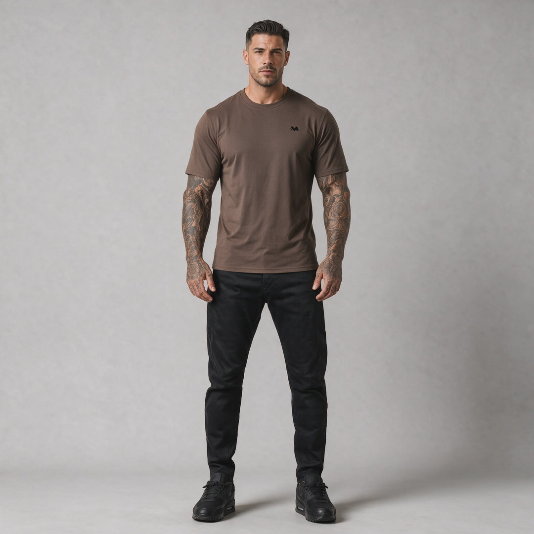 T-shirt i økologisk bomuld - Regular Fit | 679