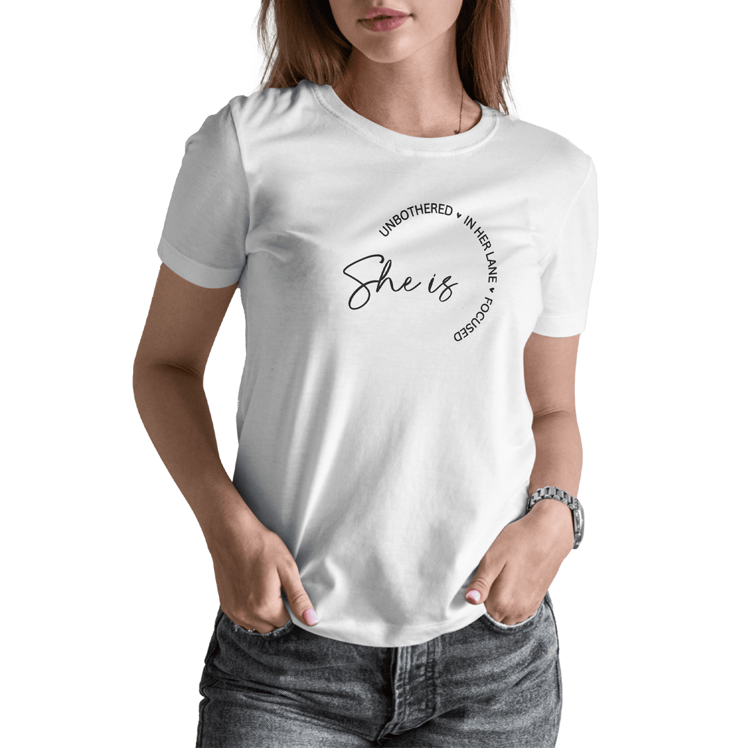 T-shirt с щампа