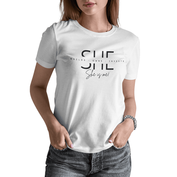 T-shirt с щампа